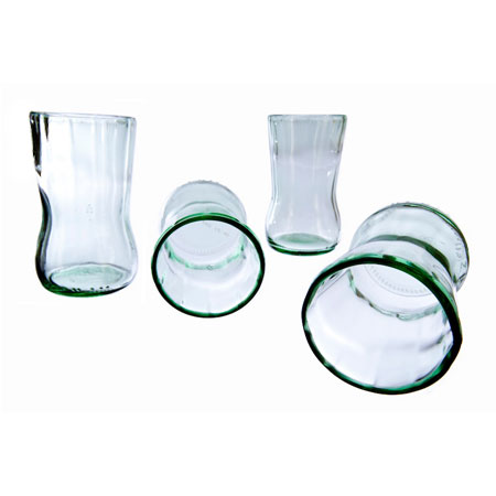Check out these American-made Coca-Cola Bottle Juice Glasses, manufactured in San Diego, CA by BottleHood. Purchase to enjoy a refreshing beverage in style and support 20 American workers. Gets you 560 Boom™ Points.